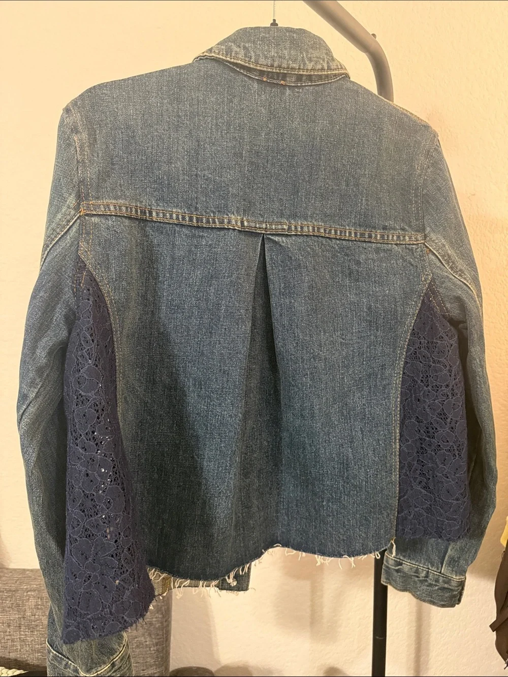 Free People Classic Blue Denim Jacket - Picture 4 of 4